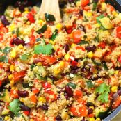 Spring Vegetable Couscous Stir Fry
