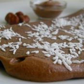 crepes - Raw Banana Chocolate Hazelnut Mousse Crepes