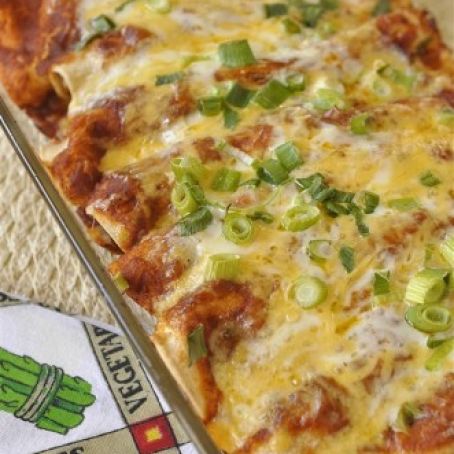 Chicken Enchiladas & Enchilada Sauce