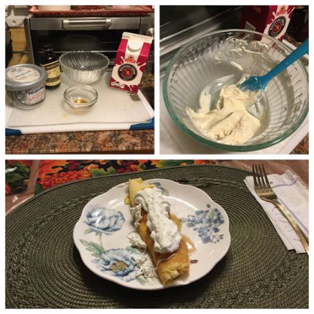 Cream Cheeses Filling for Crepes
