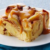 Slow Cooker Apple Pudding w/carmel sauce