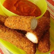 Homemade Mozzarella Sticks