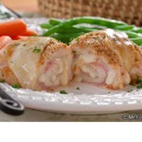 Chicken Cordon Bleu Pinwheels