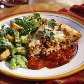 Impossibly Easy Lasagna Pie