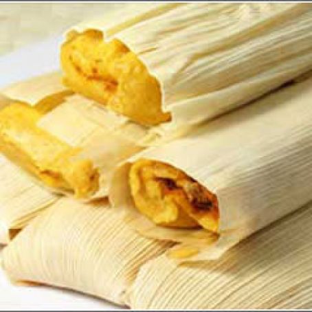 PORK AND RED CHILE TAMALES