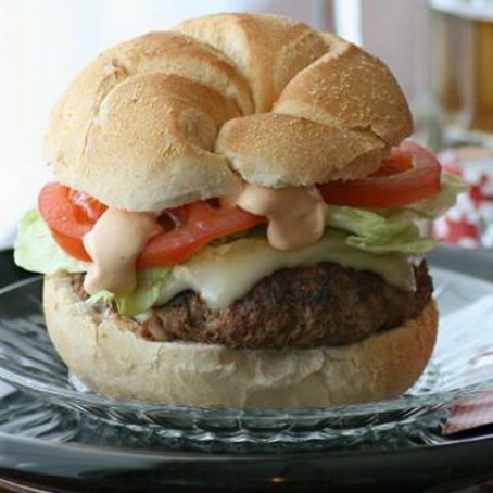 Taco Burgers With Chipotle Mayonnaise