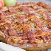 Salted Caramel Apple Pie