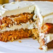 Pumpkin Spice Cake with Cream Cheese Frosting | Full Fork Ahead