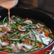High Protein Mushroom Stroganoff