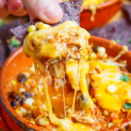 Chicken Enchilada Dip