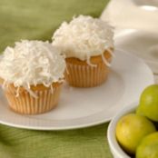Key Lime Macadamia Nut Cupcakes