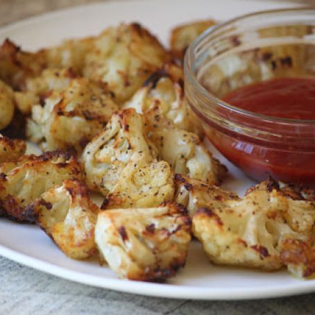 Baked Cauliflower Poppers