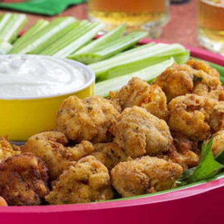 Buffalo Chicken Mac & Cheese Balls