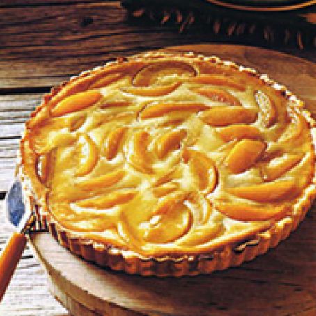 Peach Cream Tart