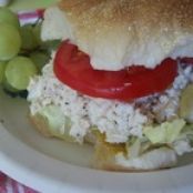 Chicken Poppy Seed Salad Sandwiches