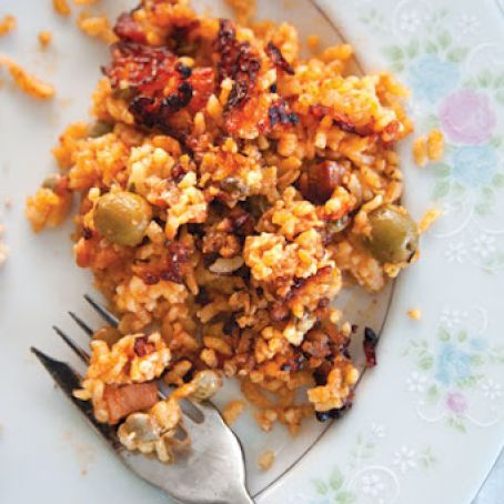 Arroz con Gandules (Rice and Pigeon Peas)