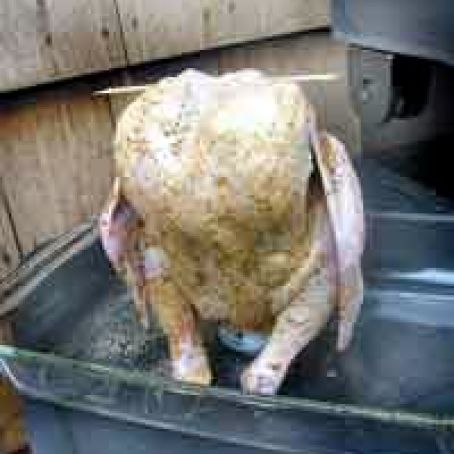 BEER CAN CHICKEN RECIPE - IN THE OVEN
