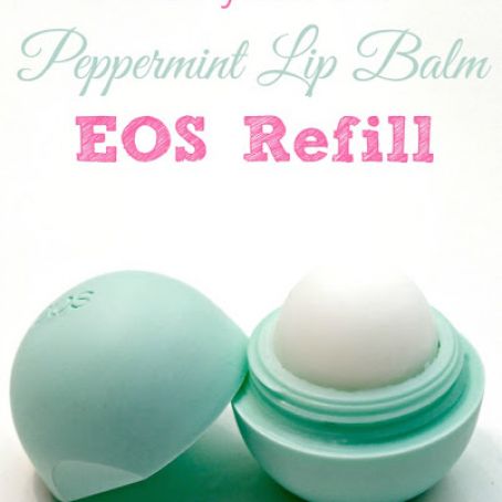 Peppermint Lip Balm EOS Refill-Homemade