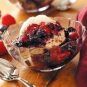 Slow Cooker Berry Cobbler Recipe