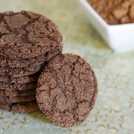 Chocolate Sugar Cookies