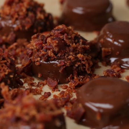 Chocolate Bacon Banana Bites