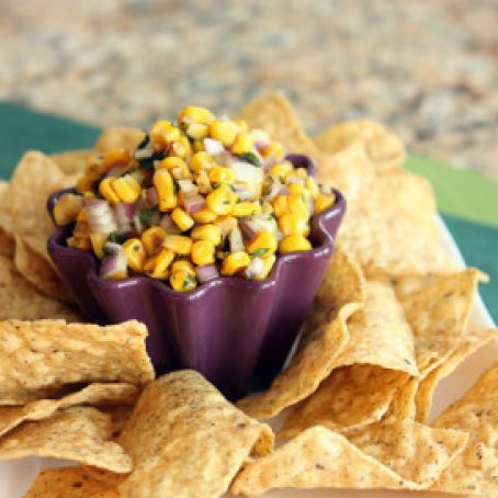 Charred Corn Salsa