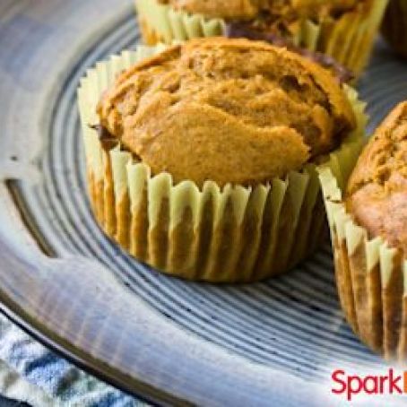 2-Ingredient Pumpkin Muffins