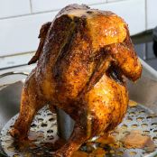 Beer-Can Chicken with White BBQ Sauce