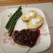 Beef Tenderloin with Portabella Sauce