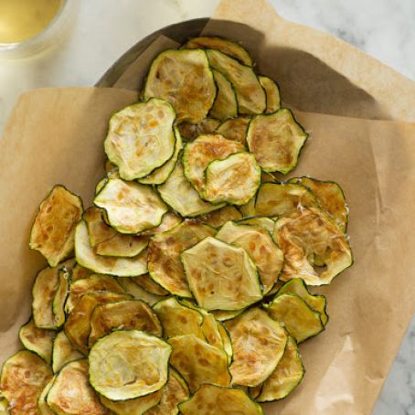 Parmesan Zucchini Crisps