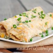Cream Cheese Chicken Enchiladas