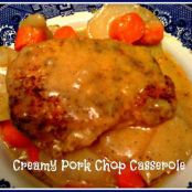 CREAMY PORK CHOP CASSEROLE