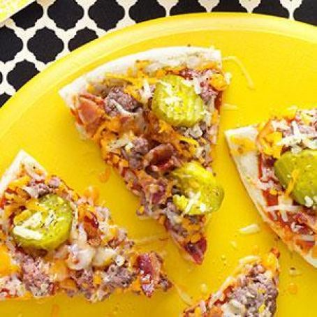 Loaded Cheeseburger Pizza Recipe