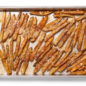 Oven-Crispy French Fries With Paprika-Parmesan Salt