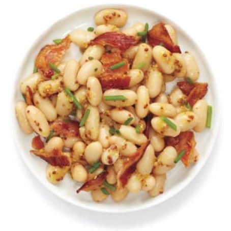 Bean Salad With Bacon and Chives