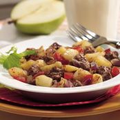 Hamburger Hash Skillet Supper