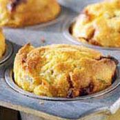 Cheesy Chili-Cornbread Muffins