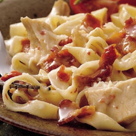 Chicken Fettuccine Casserole