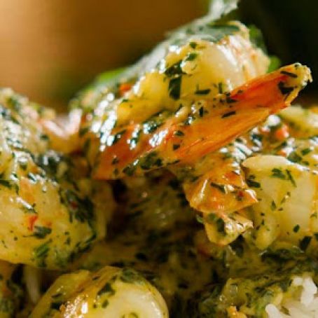 Garlic Prawns in Cream Sauce