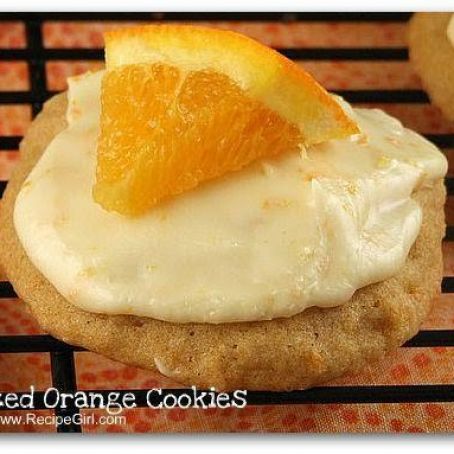 Iced Orange Cookies