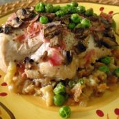 Foil-Pack Chicken & Mushroom Dinner