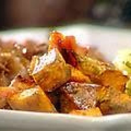 Roasted Sweet Potatoes with Honey Butter