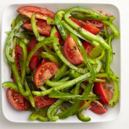 Bell Pepper-Tomato Salad