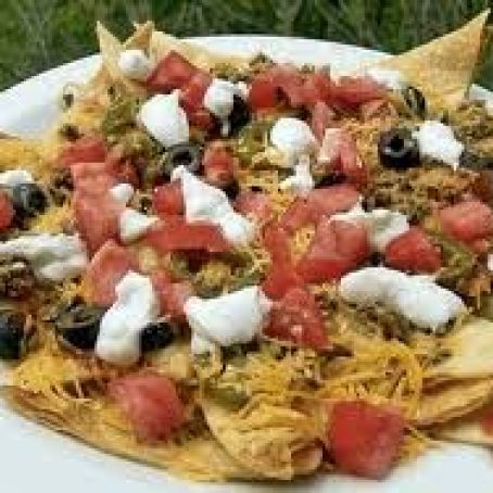 Layered Nachos Supreme