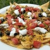 Layered Nachos Supreme