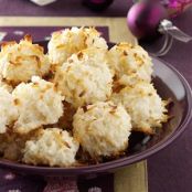 Coconut Macaroons, Quick, Condensed Milk Recipe