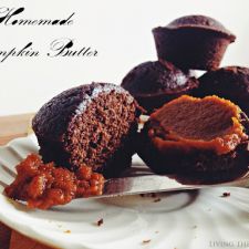 Pumpkin Butter & Brownie Cupcakes