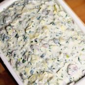 Spinach Artichoke Chicken Casserole