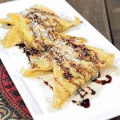 BROCCOLI & PEA RAVIOLI WITH BROWN BUTTER AND BALSAMIC VINEGAR