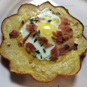 Acorn Squash Egg-in-the-Hole